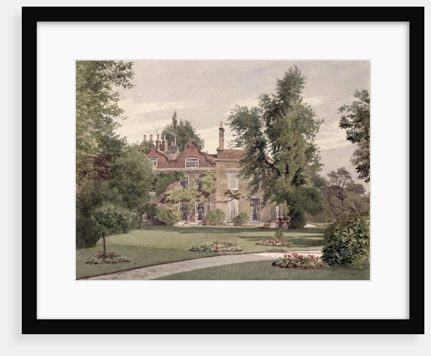 Side view of Raleigh House, Brixton Hill, Lambeth, 1887 by John Crowther