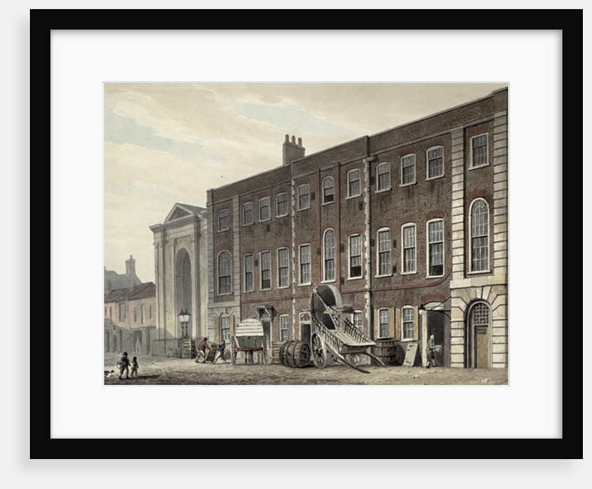 Lincoln's Inn Fields Theatre, 1811 by George Shepherd