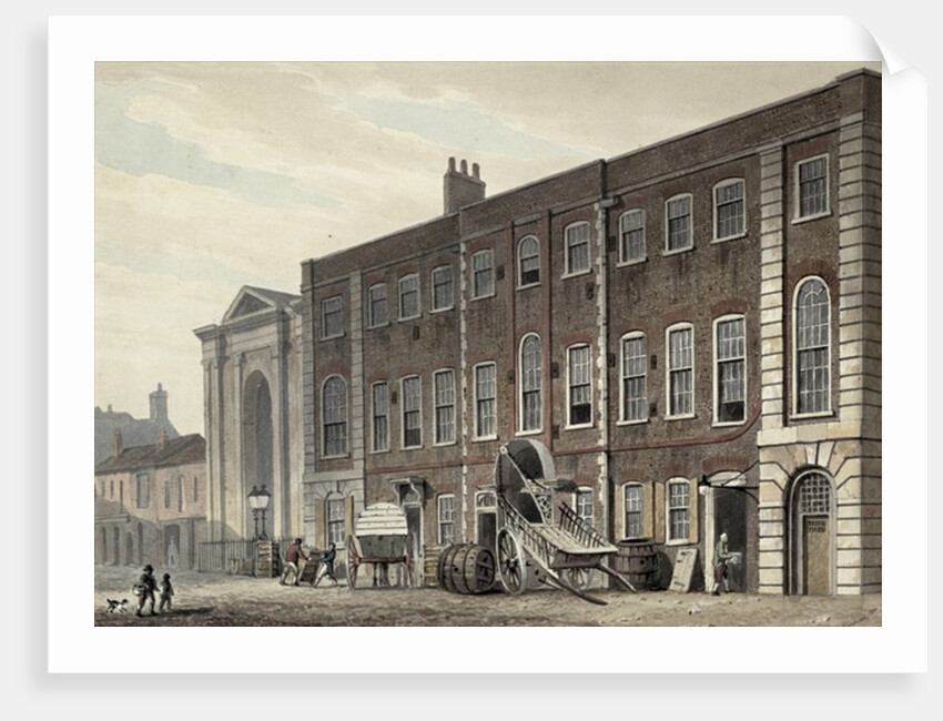 Lincoln's Inn Fields Theatre, 1811 by George Shepherd