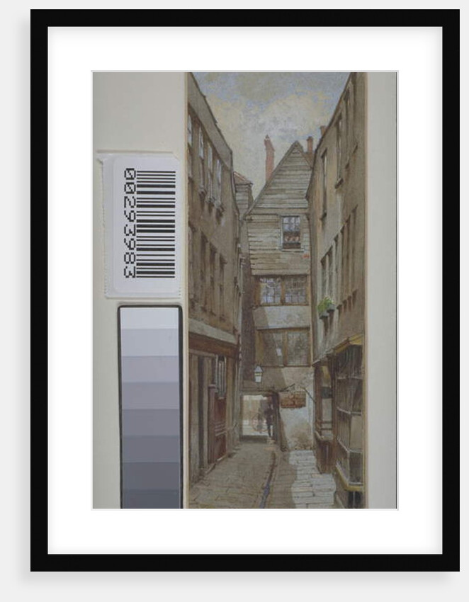 View of the York Coffee House, Bishop's Court, Chancery Lane, c.1880 by John Crowther
