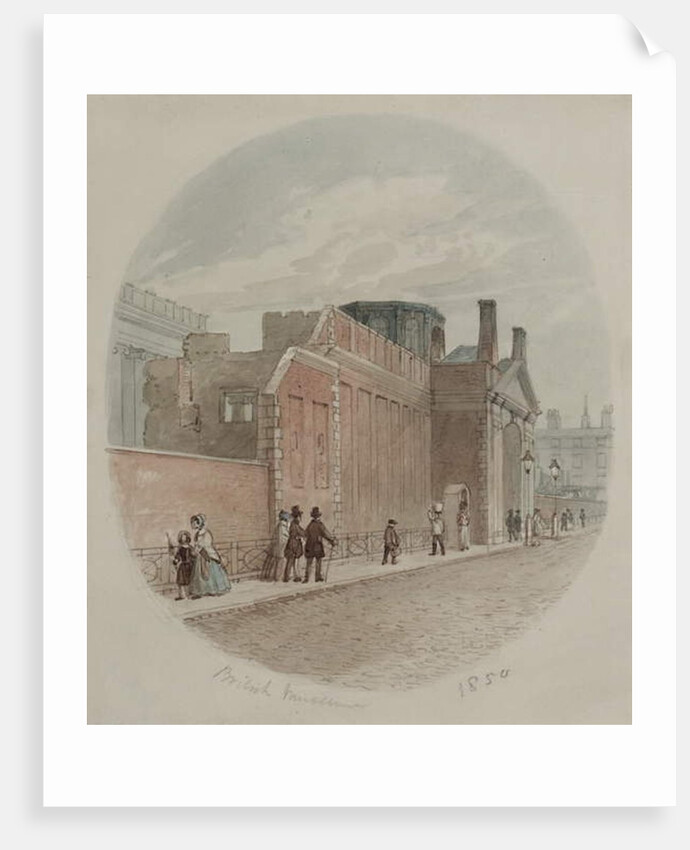 British Museum, 1850 by James Findlay
