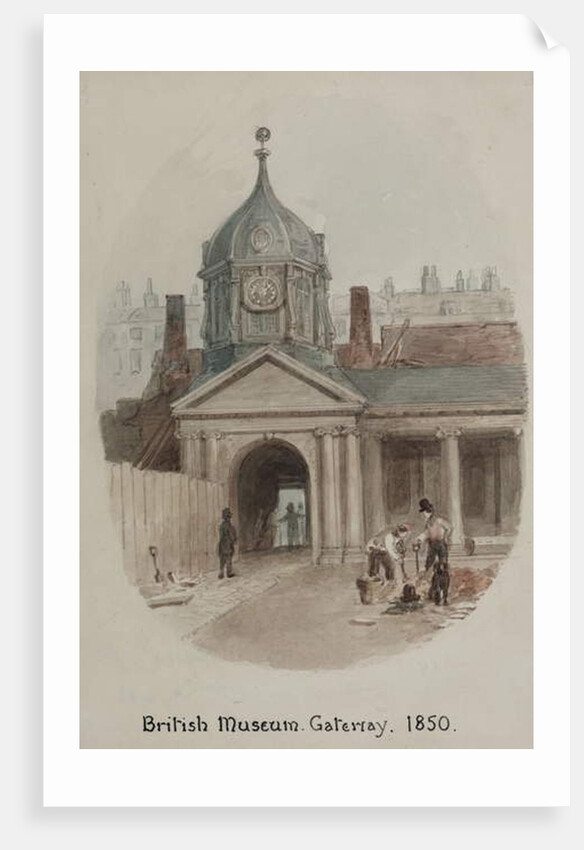 British Museum, 1850 by James Findlay