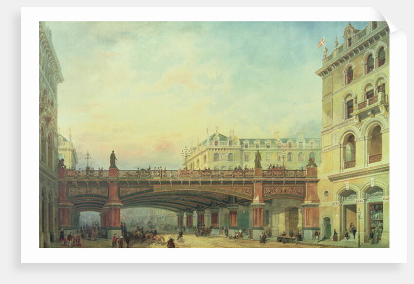 Holborn Viaduct, City of London by Ernest Crofts