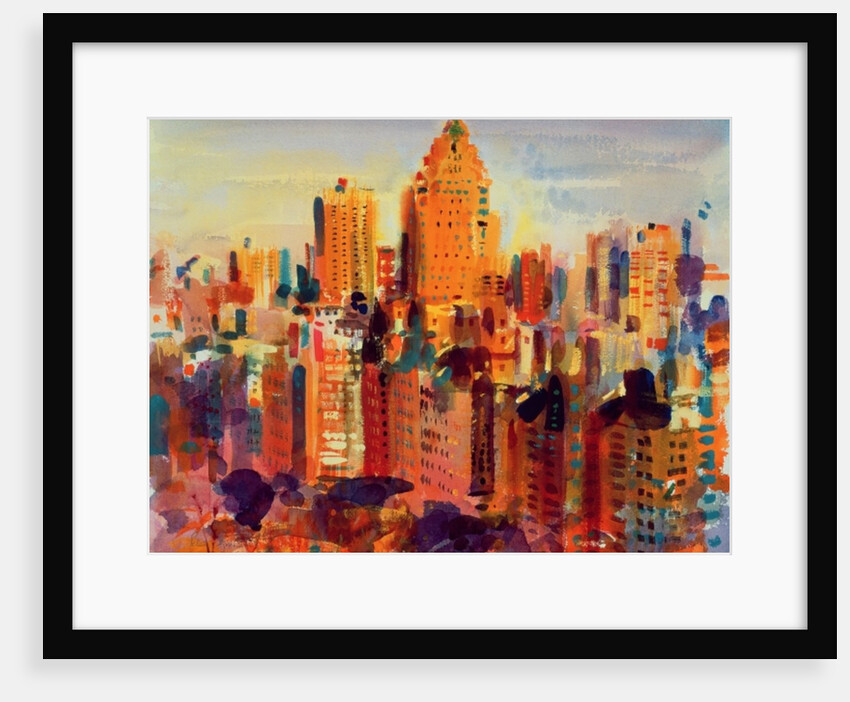 Upper Manhattan, 2000 by Peter Graham