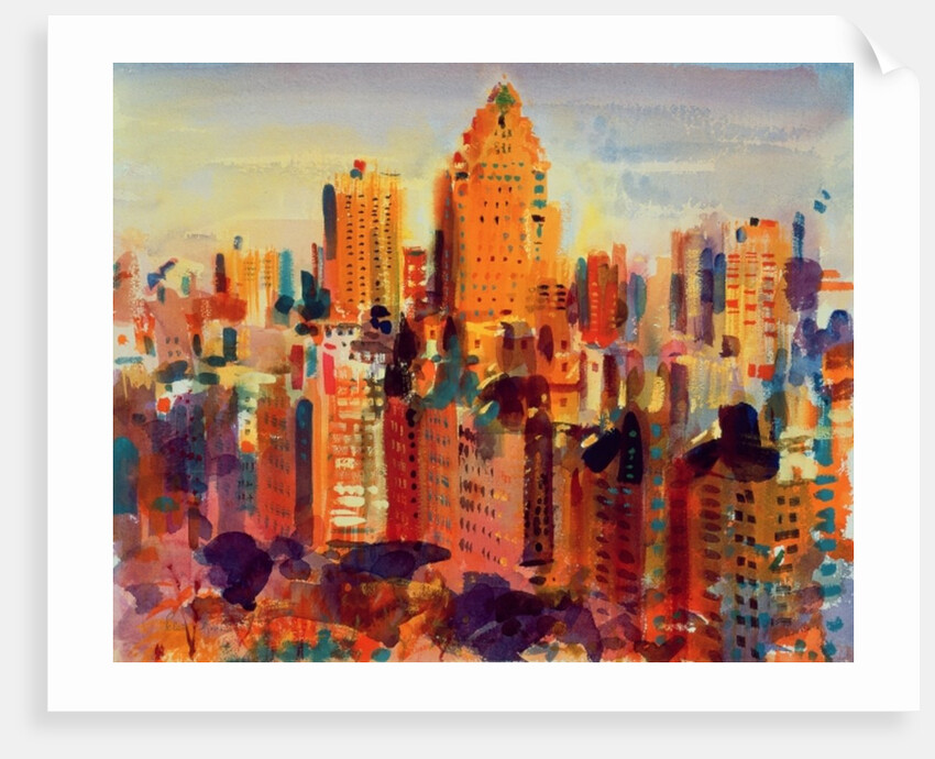 Upper Manhattan, 2000 by Peter Graham