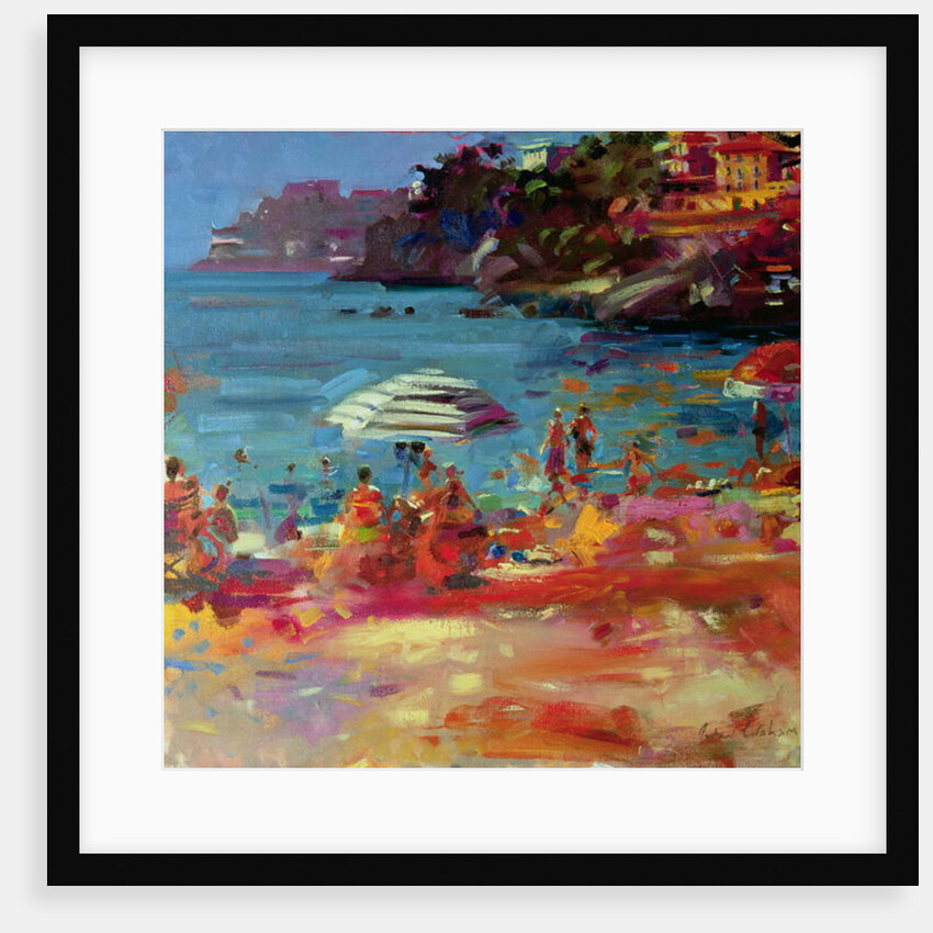Monaco Coast, 2000 by Peter Graham