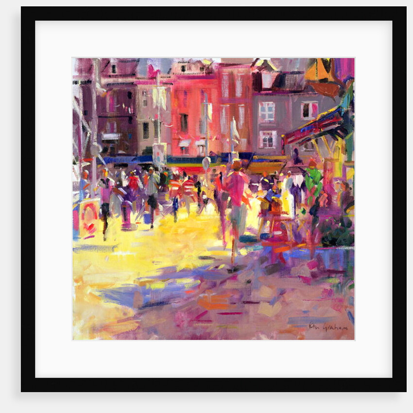 Honfleur Promenade by Peter Graham