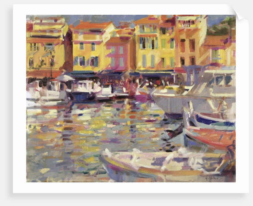 Harbour at Cassis by Peter Graham