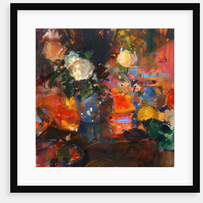 Oranges and Roses by Peter Graham