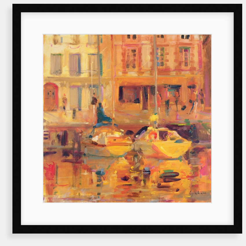 Les Deux Bateaux by Peter Graham