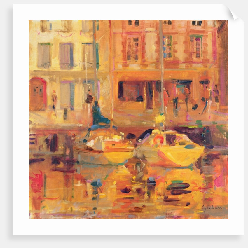 Les Deux Bateaux by Peter Graham