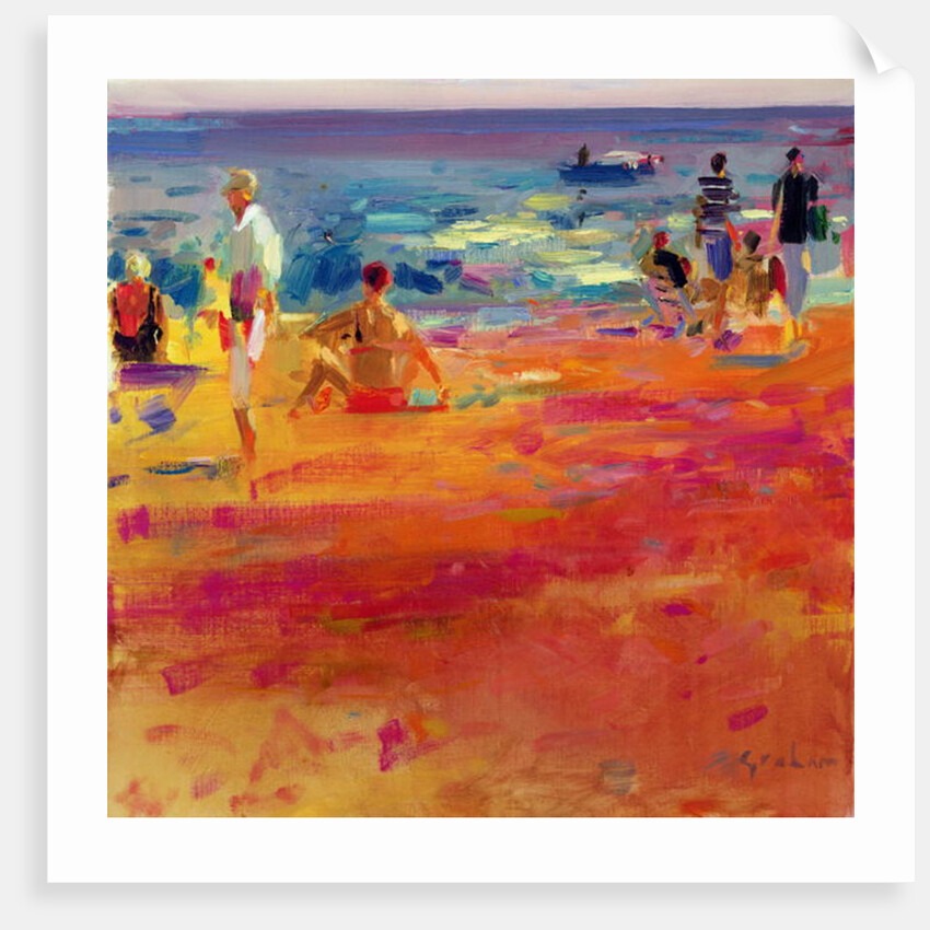Scene de Plage by Peter Graham