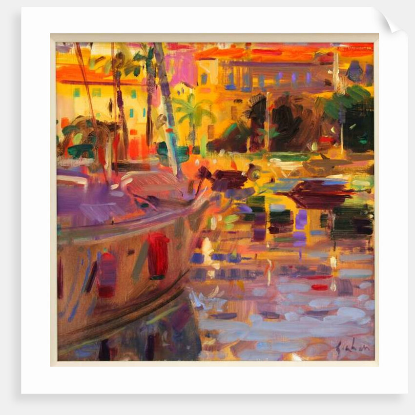 Southern French Port by Peter Graham