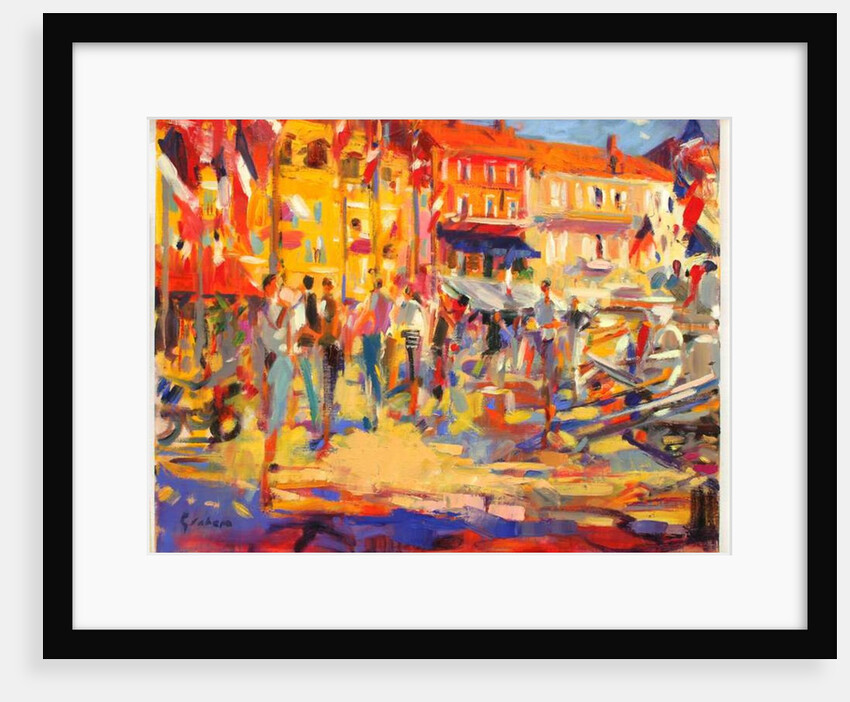 St. Tropez Promenade by Peter Graham