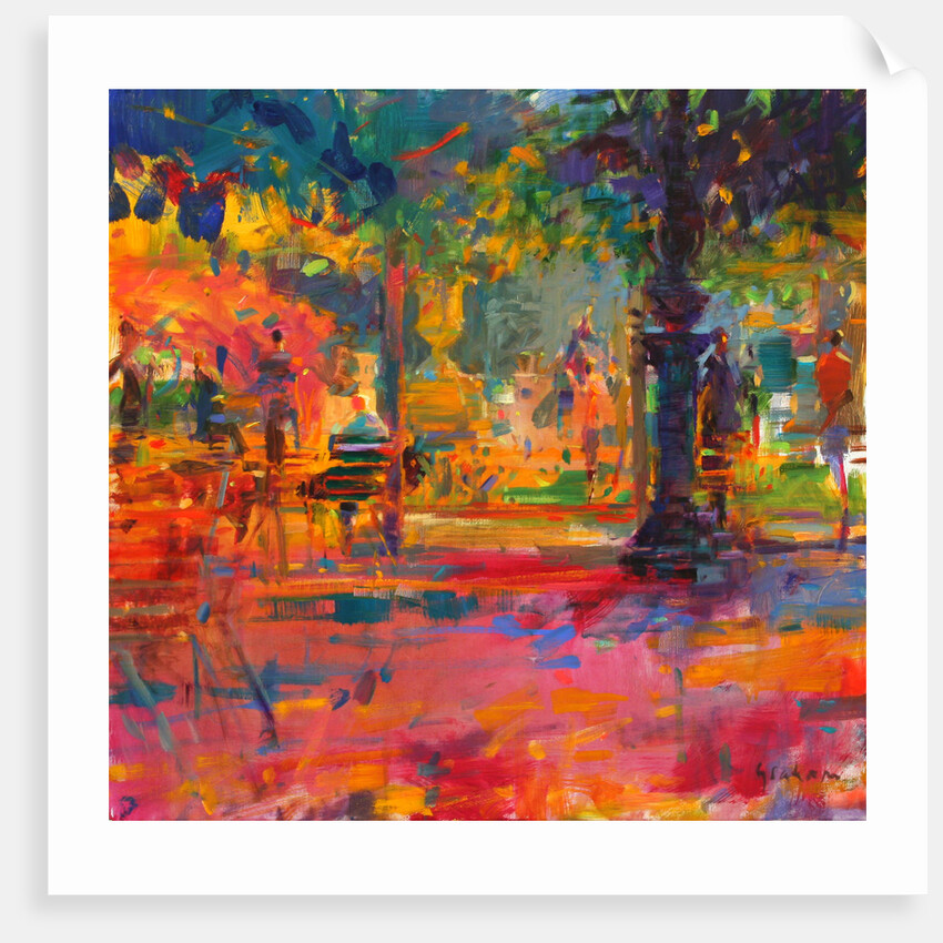 La Terrasse du Jardin by Peter Graham