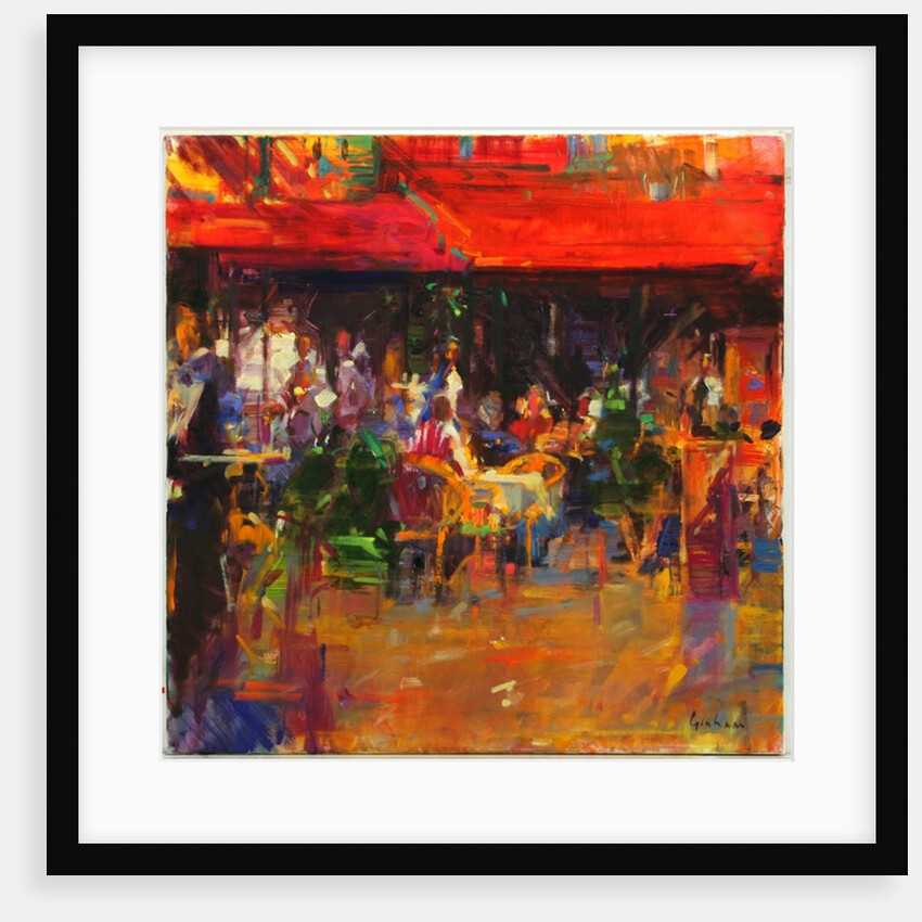Table at Villefranche by Peter Graham