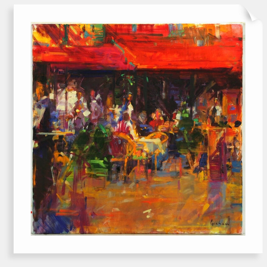 Table at Villefranche by Peter Graham