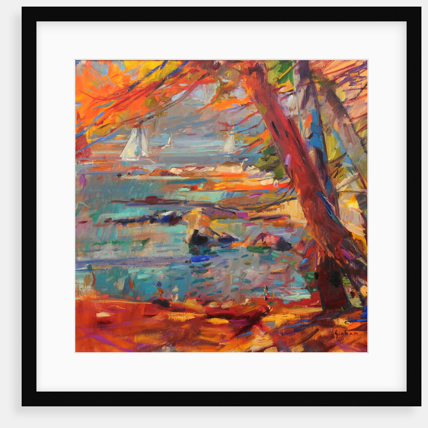 Les Iles de Lerins by Peter Graham