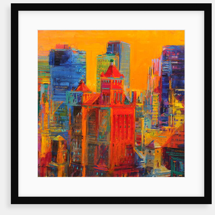 Midtown Manhattan from The Waldorf by Peter Graham