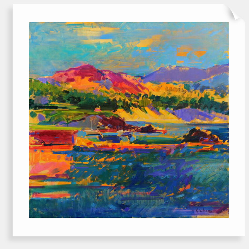 Pebble Beach towards Carmel by Peter Graham