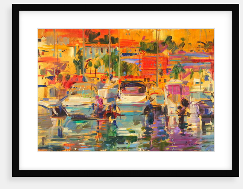 Riviera Harbour Sun by Peter Graham