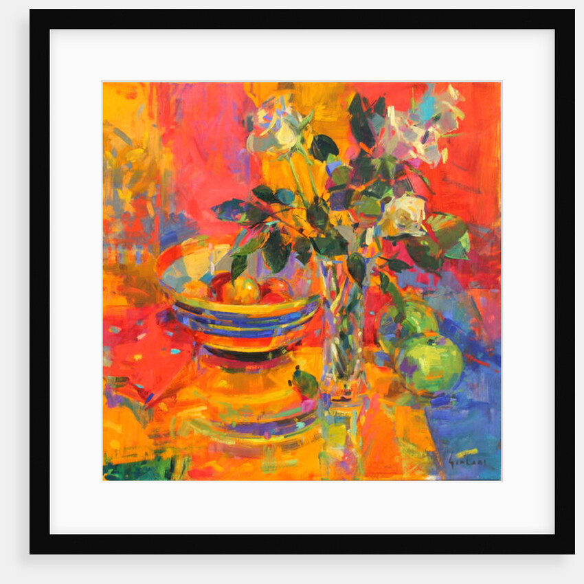 Still Life with Clarice Cliff Bowl by Peter Graham