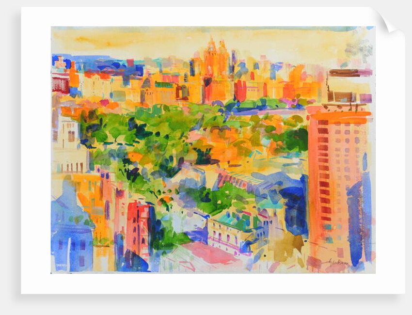 Central Park from The Carlyle by Peter Graham