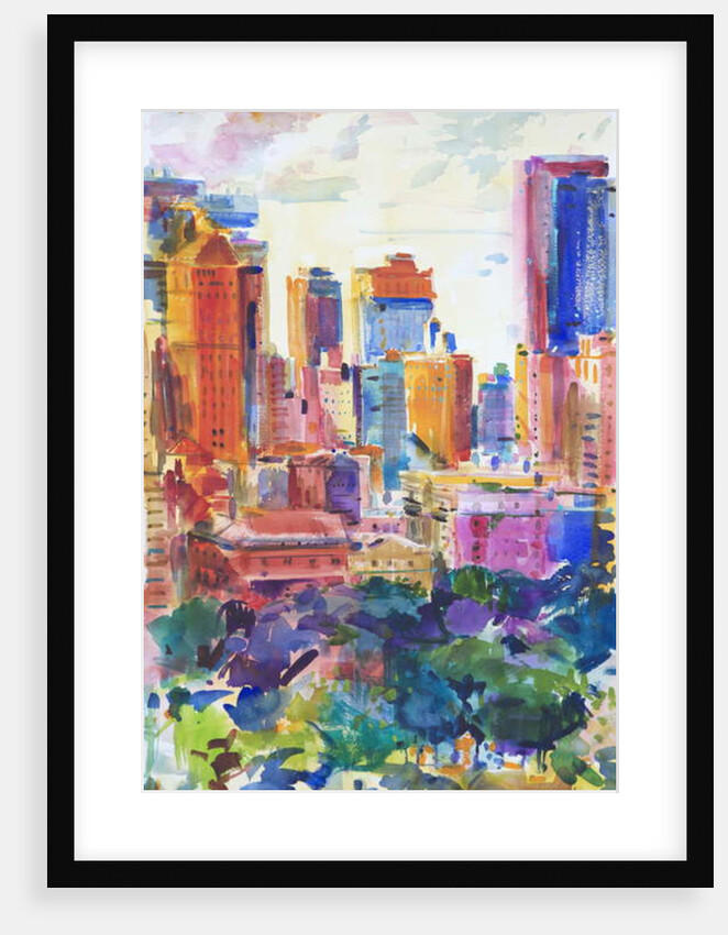 Central Park West, 2011 by Peter Graham