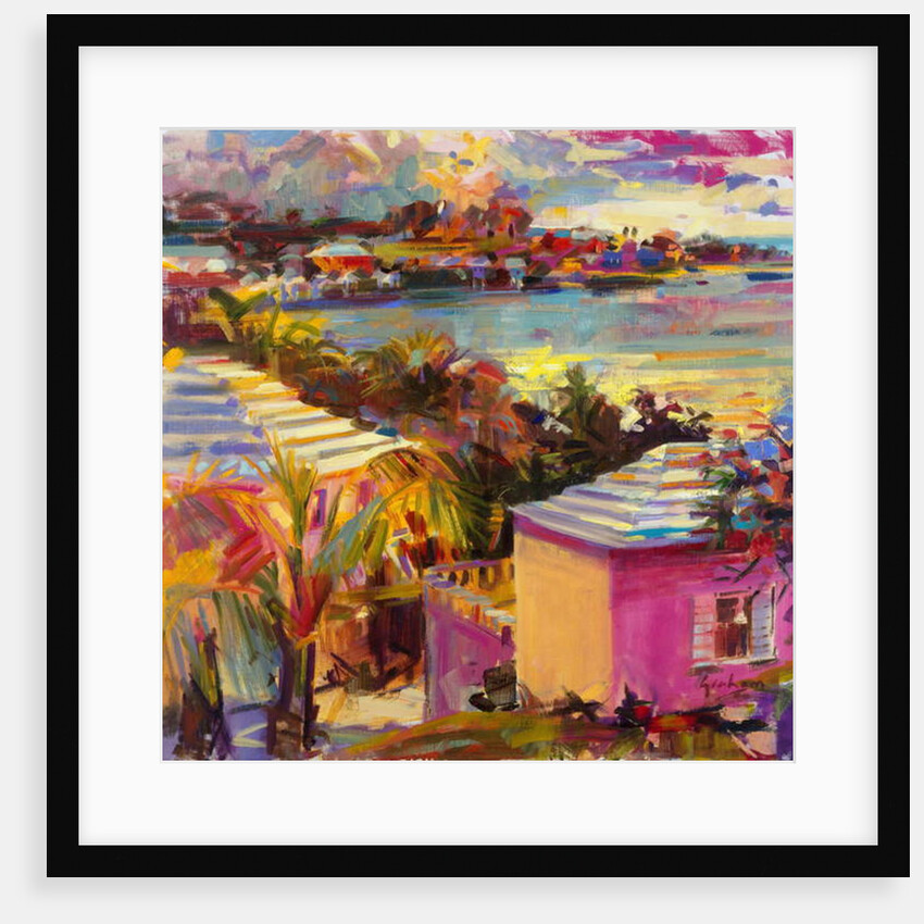 Dusk Reflections, Bermuda, 2011 by Peter Graham
