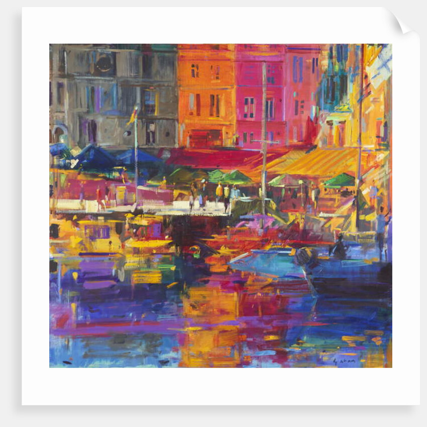 Honfleur Harbour, 2011 by Peter Graham