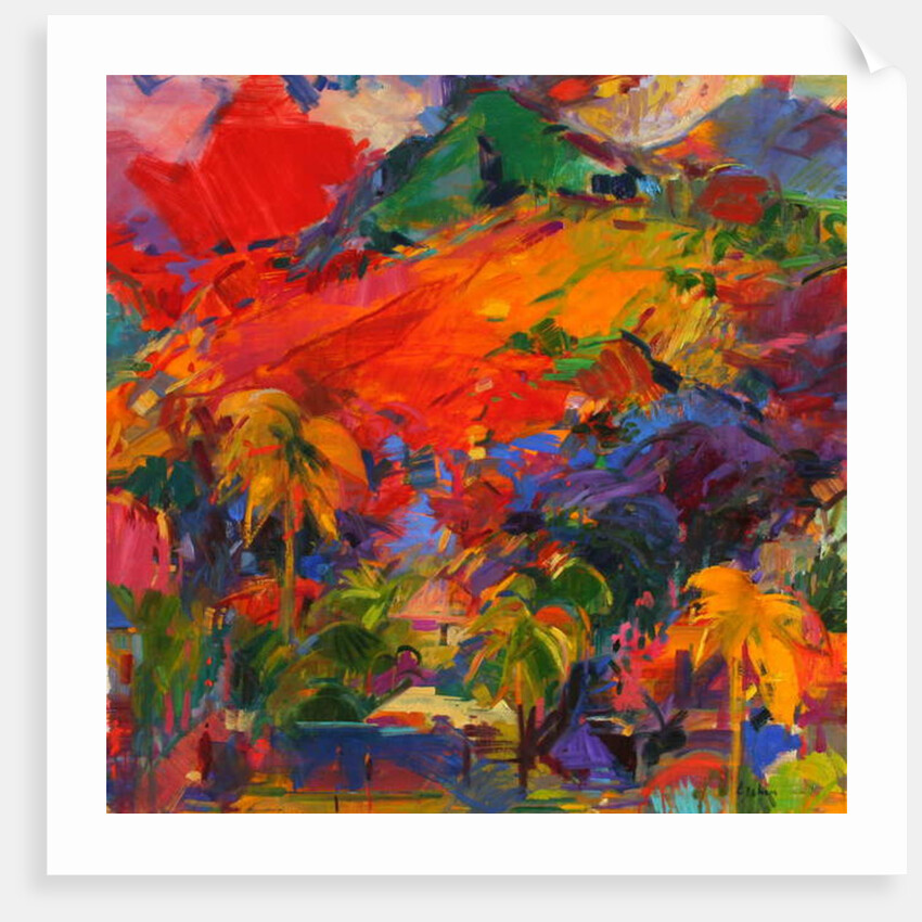 Paysage Polynesien, 2011 by Peter Graham