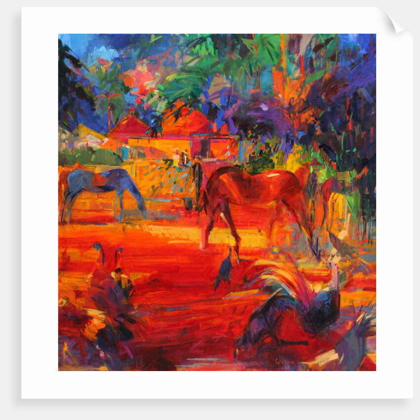 Tahiti Pastoral, 2011 by Peter Graham