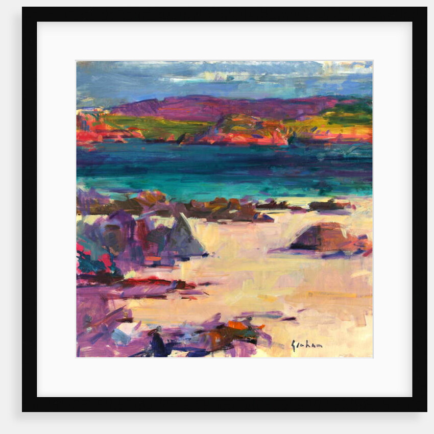 White Sands, Iona, 2011 by Peter Graham