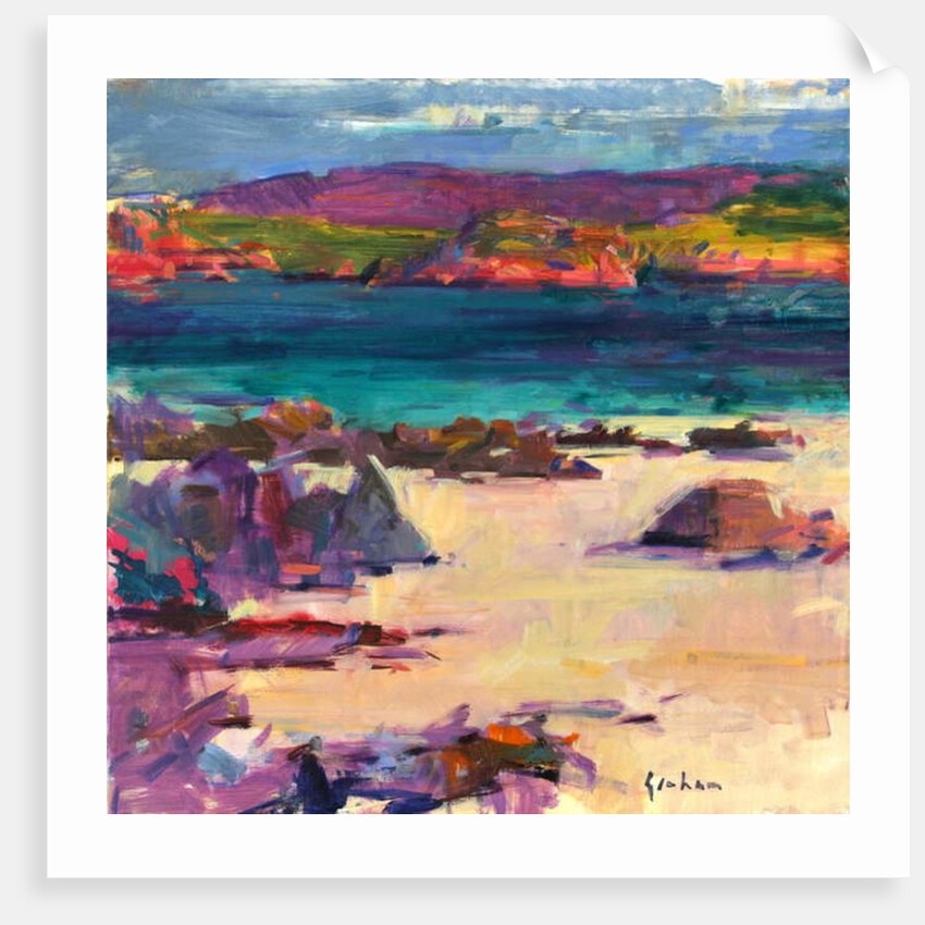 White Sands, Iona, 2011 by Peter Graham