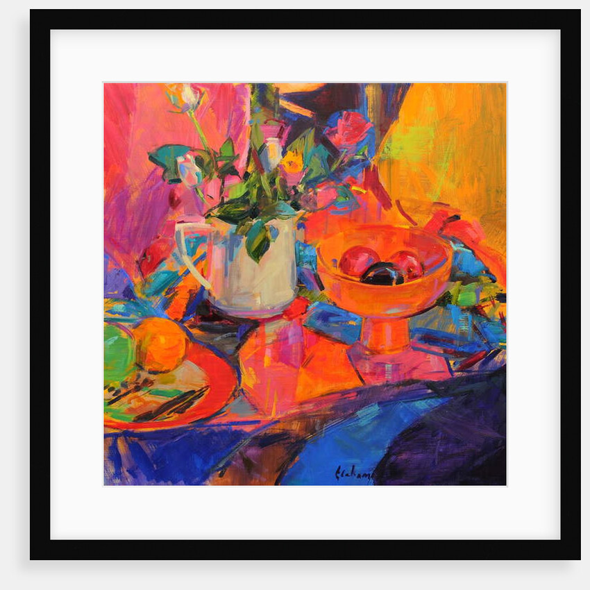 Still Life with Bloomingdale's Bowl by Peter Graham