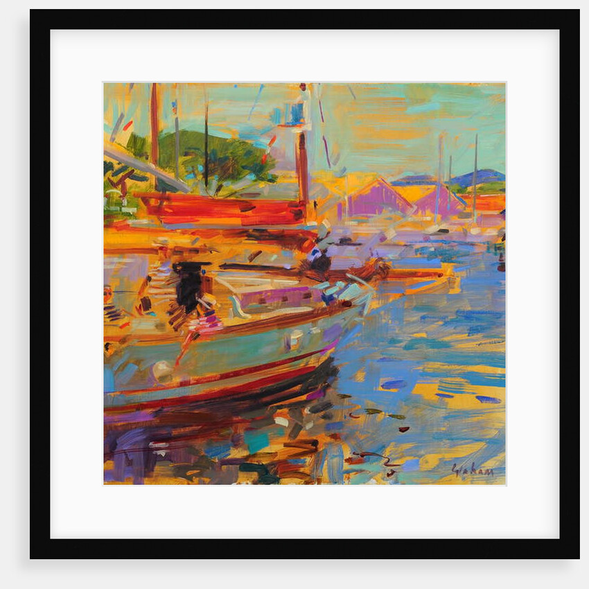 On Deck, Saint-Tropez by Peter Graham