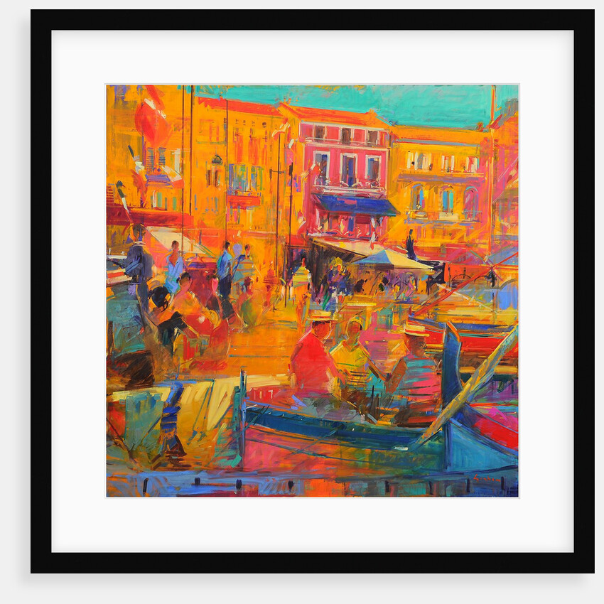 Bonjour Saint-Tropez, 2022 by Peter Graham