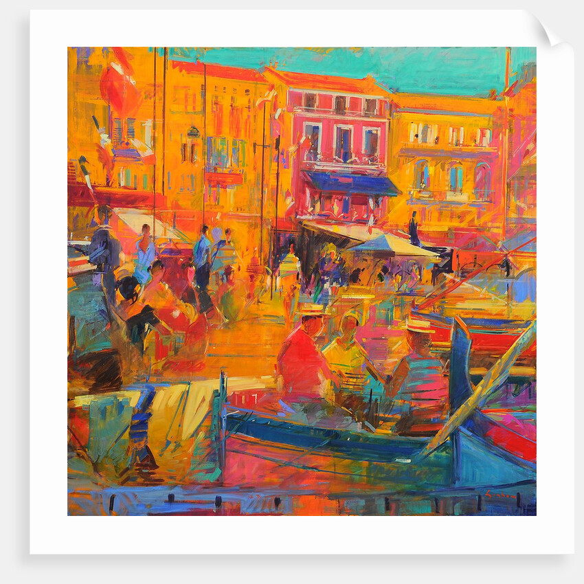 Bonjour Saint-Tropez, 2022 by Peter Graham