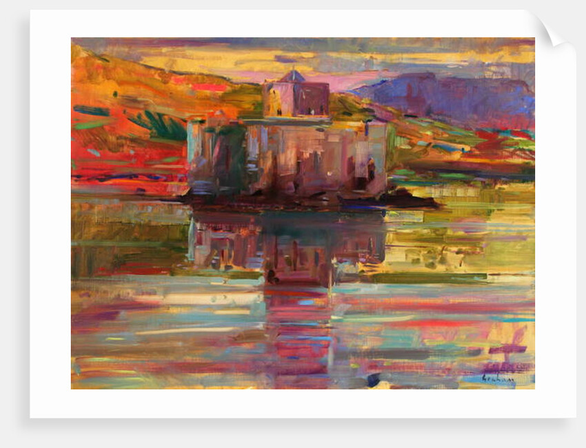 Castlebay, Barra, 2012 by Peter Graham