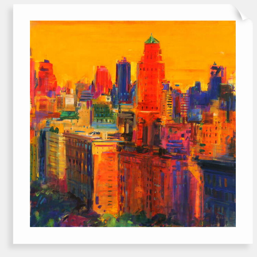 Fifth and Madison Avenue, NY by Peter Graham