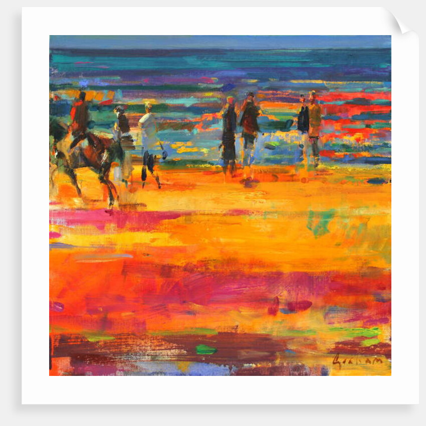 The Canter, Paris Plage by Peter Graham