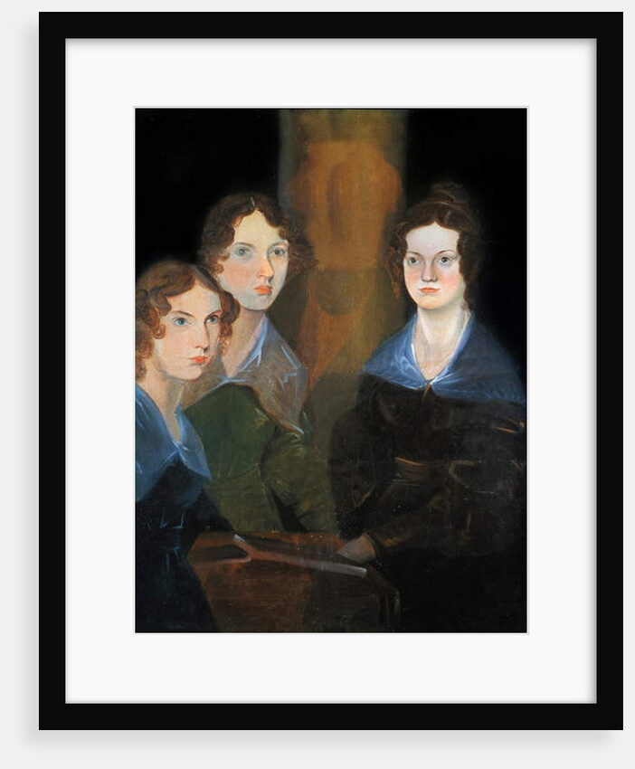 Portrait of the three Bronte sisters by Patrick Branwell Bronte