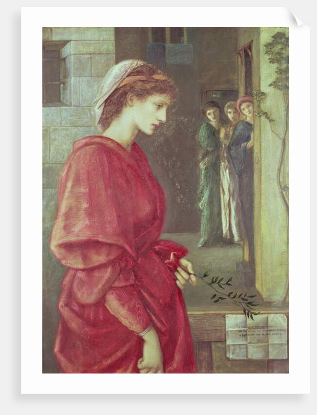 Beatrice, 1870 by Edward Coley Burne-Jones