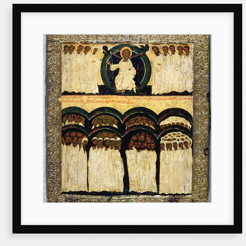 The Feast of All Saints, 16th century by Russian School