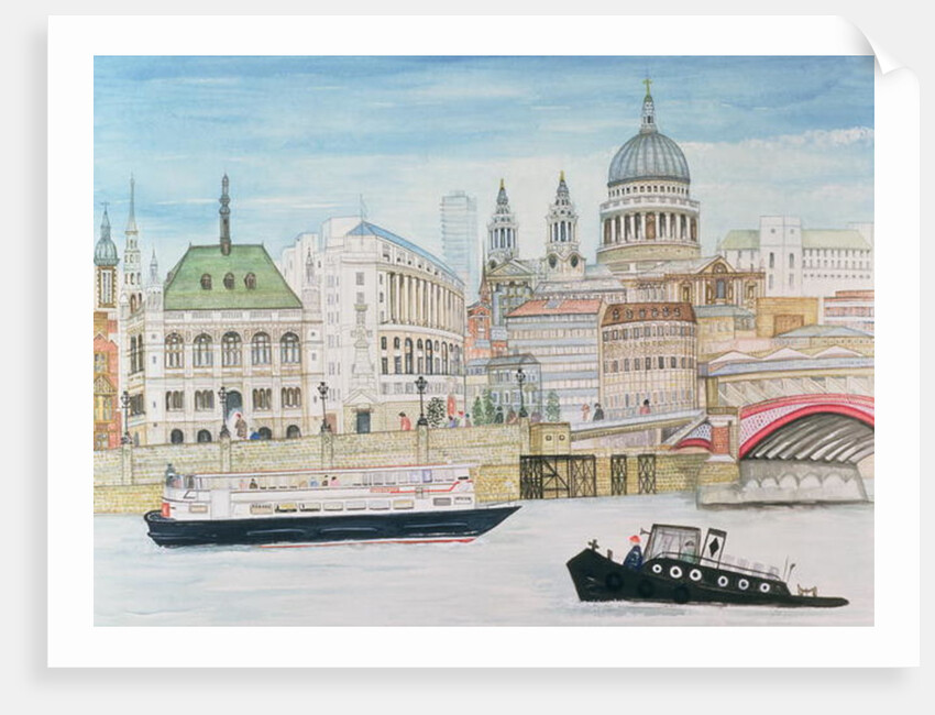 St. Pauls, London by Gillian Lawson