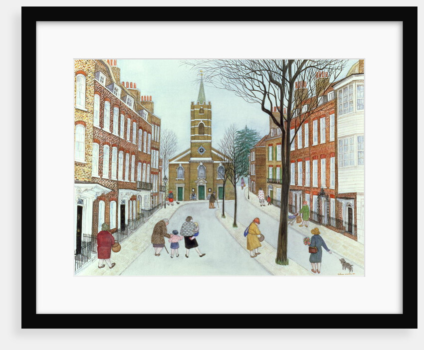 Church Row II, Hampstead by Gillian Lawson