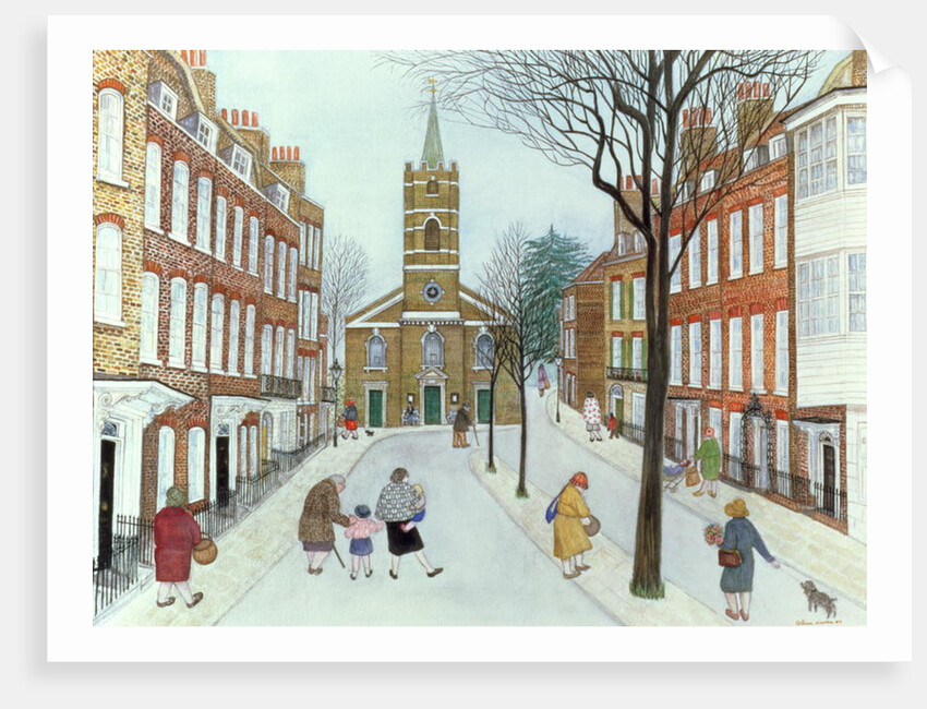 Church Row II, Hampstead by Gillian Lawson