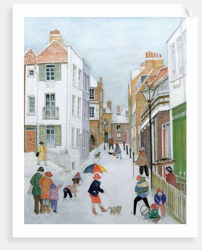 The Mount, Hampstead, 1990 by Gillian Lawson