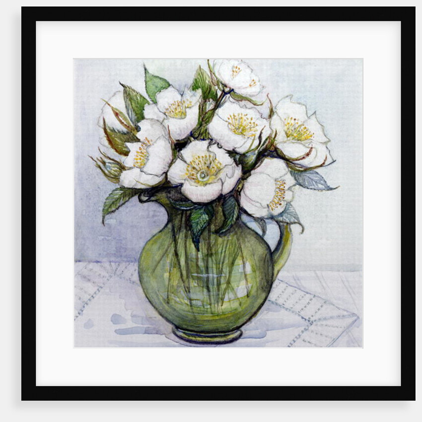 Christmas Roses, 1984 by Gillian Lawson