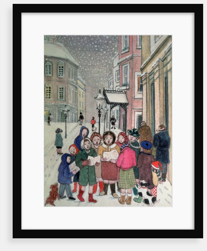 Carol Singers by Gillian Lawson